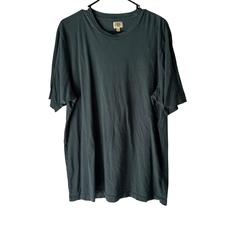 Citizens of Humanity Everyday Short Sleeve Tee‎ Shirt Mens XXL Green Blue